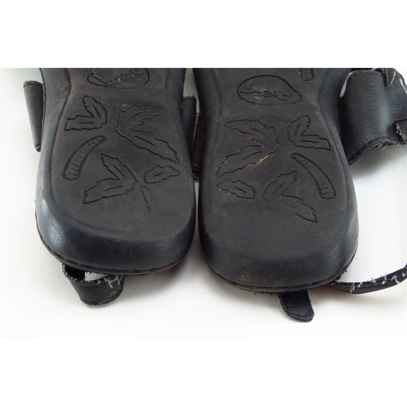 Born concept Sz 9 M Black Strappy Synthetic Women Sandals - Picture 6 of 7